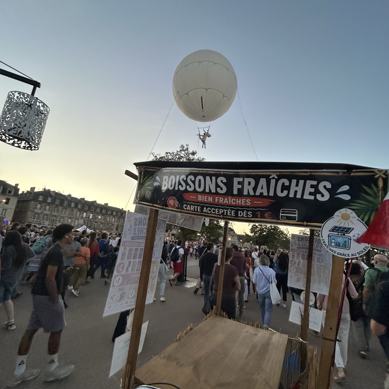 TRI'BAR installé lors d'un événement